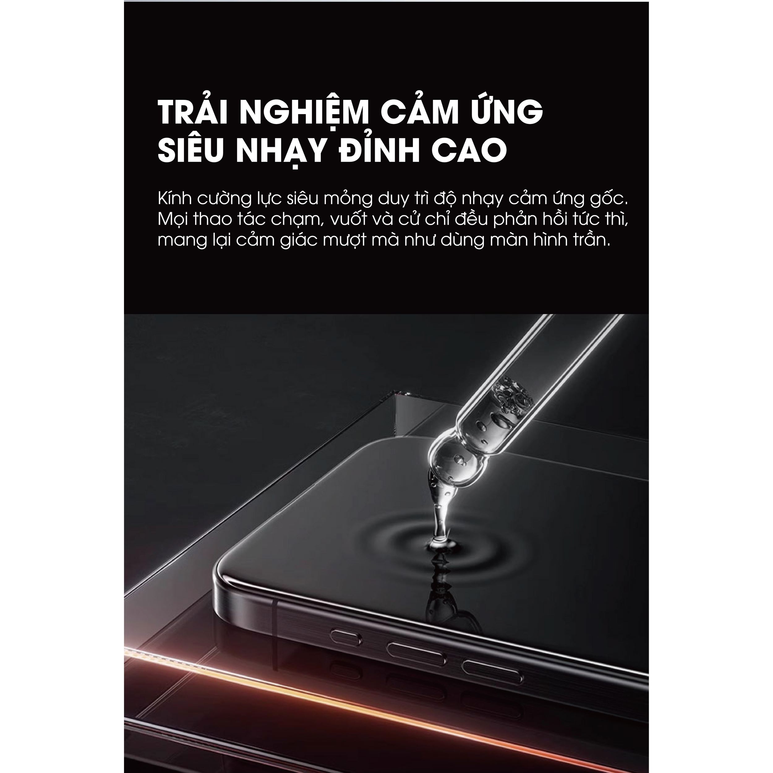 Miếng dán kính cường lực không viền iPhone 18 Pro Max Mipow IRONBULL BJ802-CR Màu Trắng