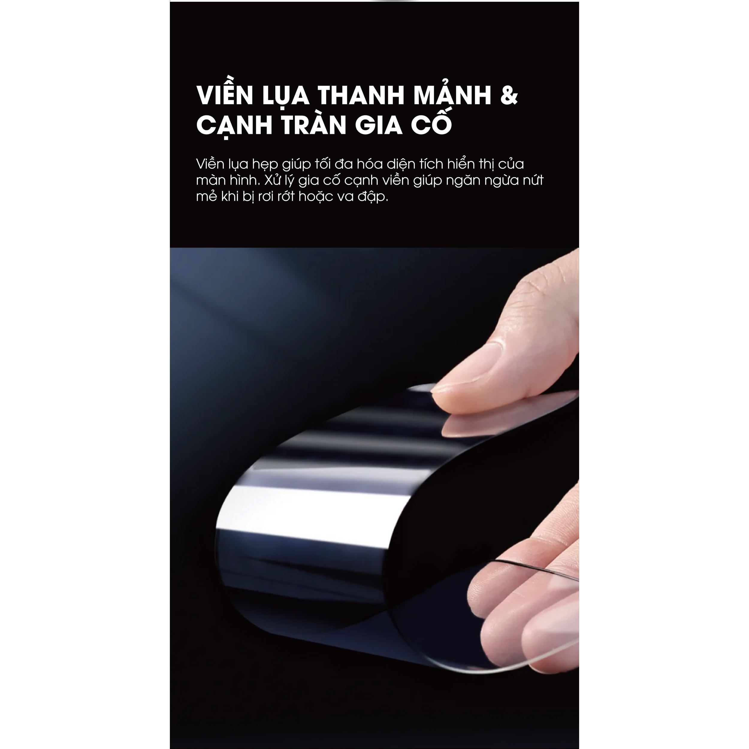 Miếng dán kính cường lực iPhone 18 Pro Max Mipow IRONBULL BJ805-BK Màu Trắng