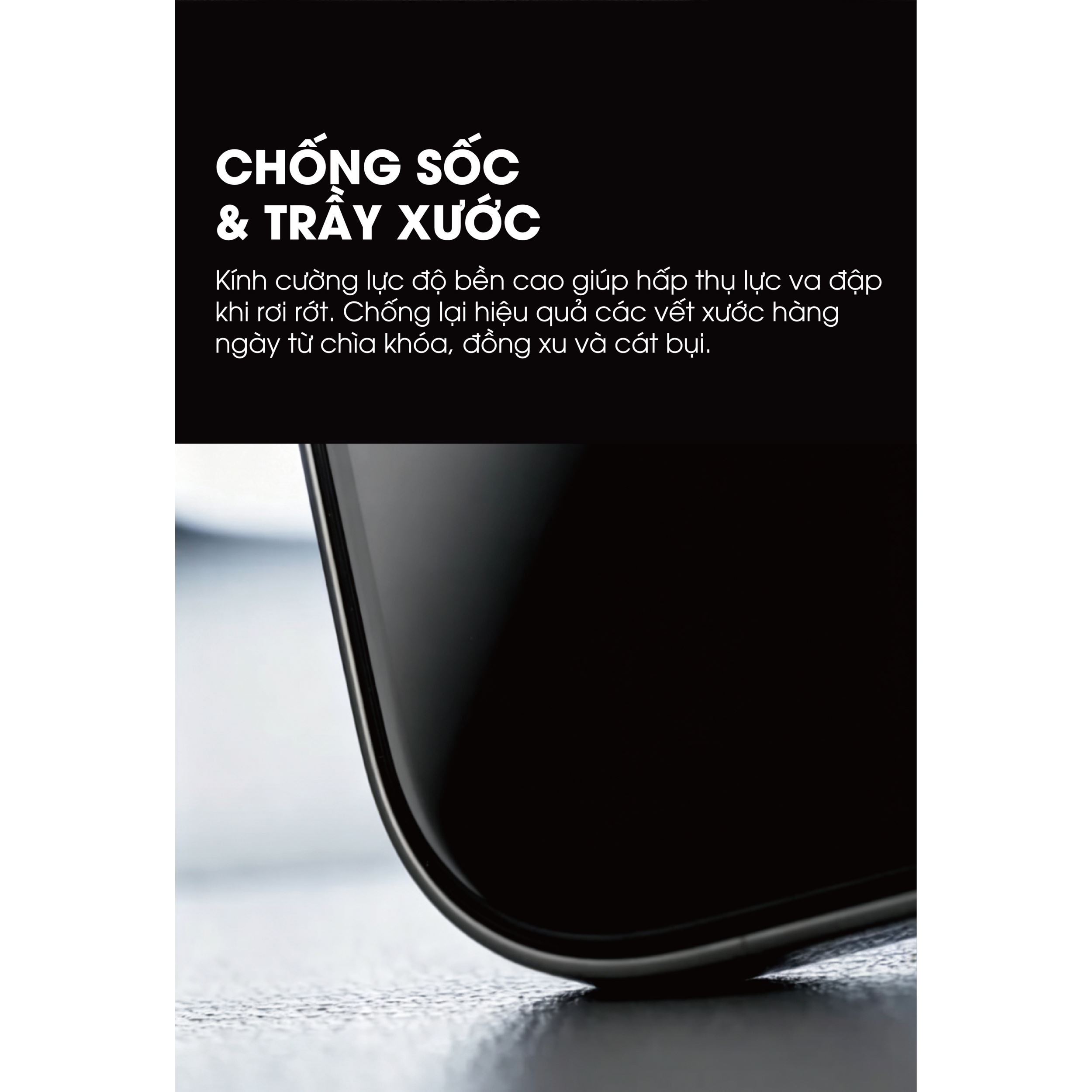 Miếng dán kính cường lực chống nhìn trộm iPhone 18 Pro Max Mipow IRONBULL BJ811-BK Màu Trắng