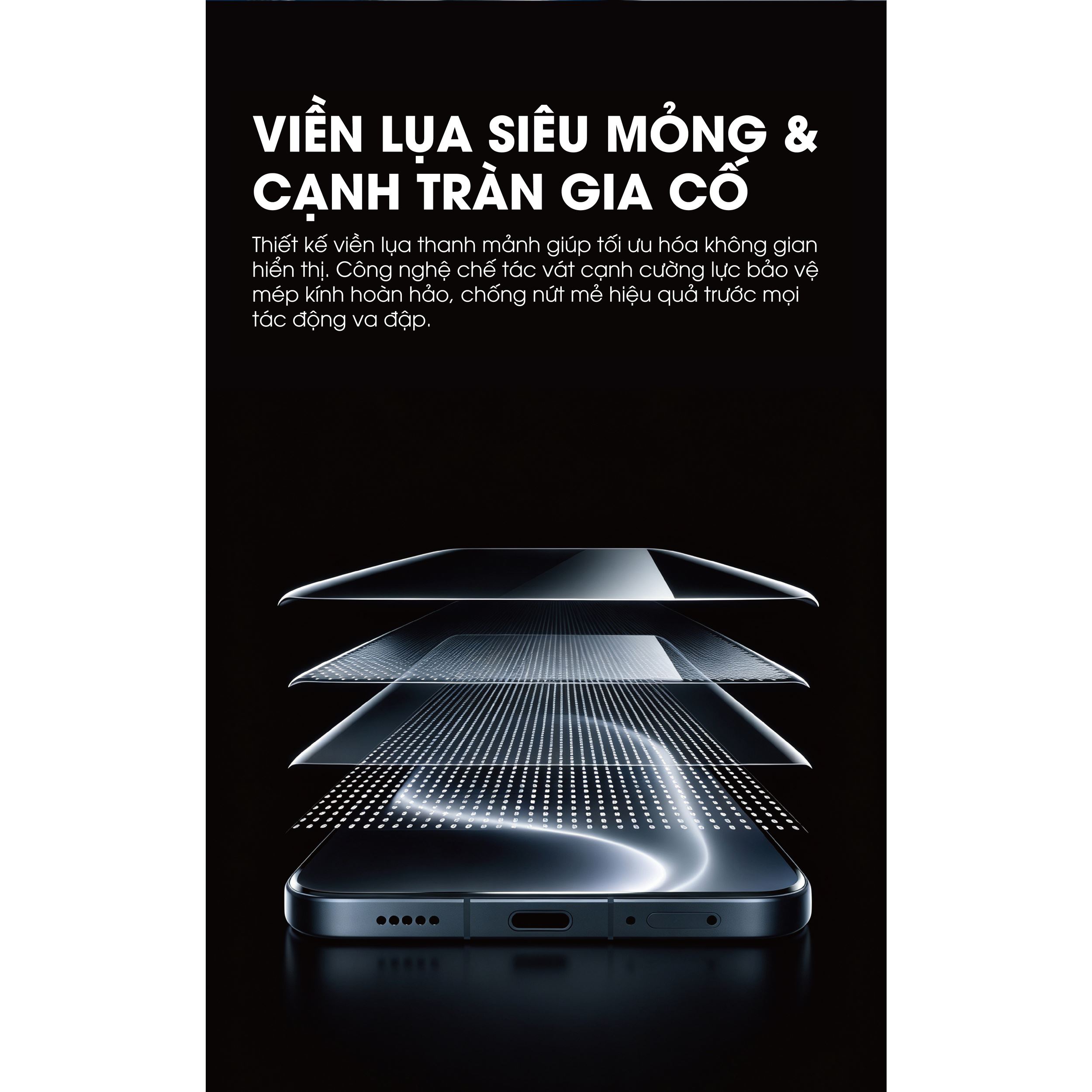 Miếng dán kính cường lực Sapphire iPhone 18 Pro Max Mipow IRONBULL BJ817-BK Màu Trắng