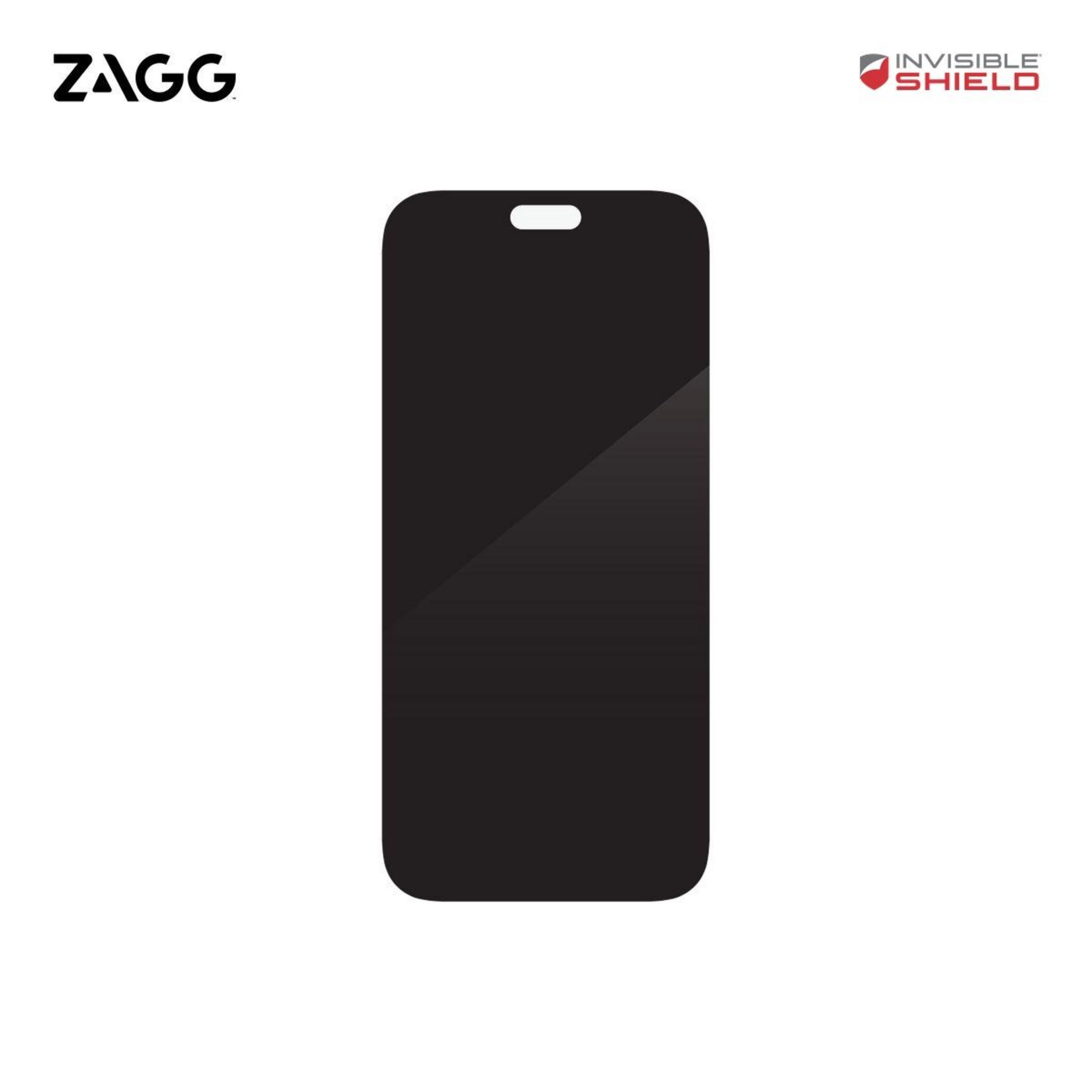 Miếng dán kính iPhone 18 Pro cường lực không viền chống nhìn trộm ZAGG InvisibleShield XTR - 3