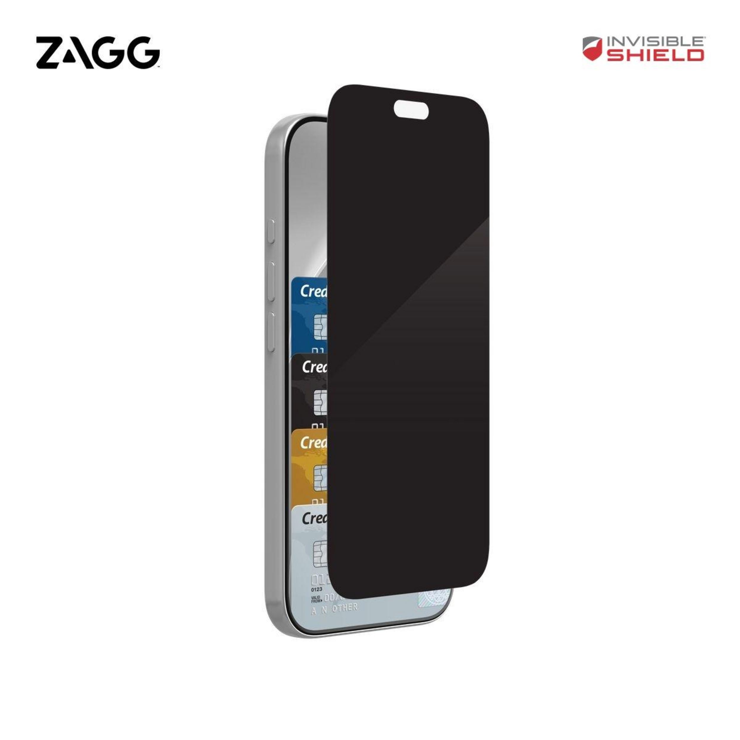 Miếng dán kính iPhone 18 Pro cường lực không viền chống nhìn trộm ZAGG InvisibleShield XTR - 4