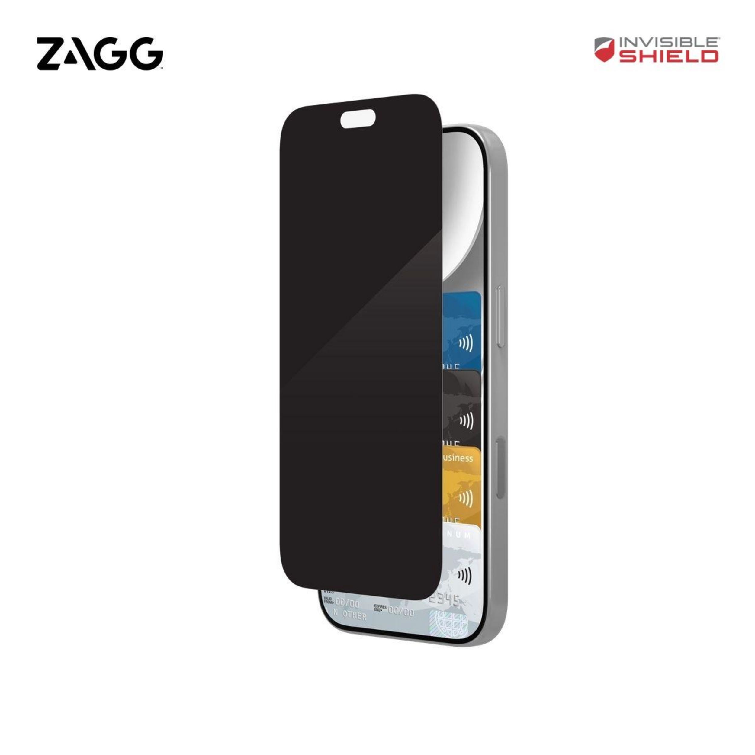 Miếng dán kính iPhone 18 Pro cường lực không viền chống nhìn trộm ZAGG InvisibleShield XTR - 5