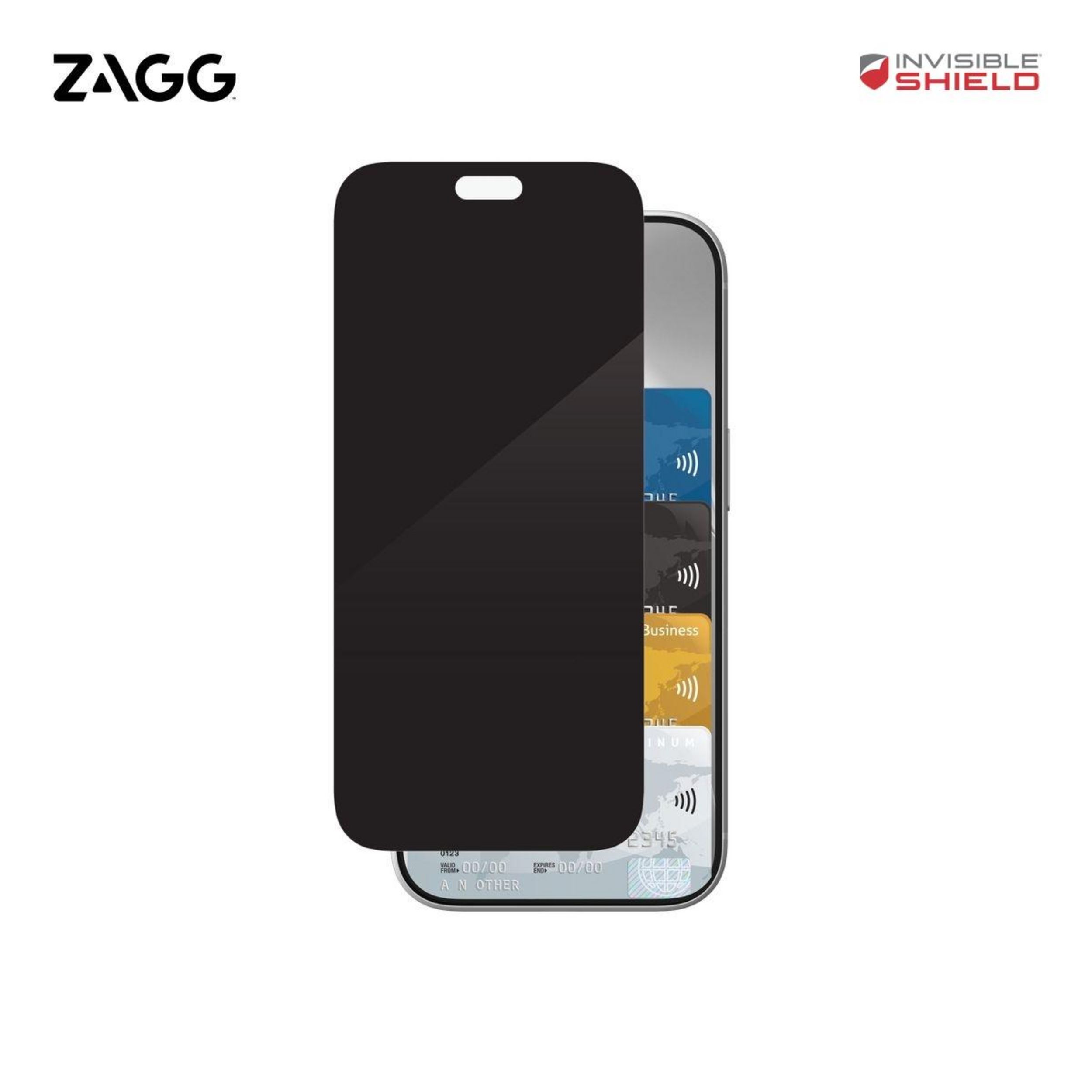 Miếng dán kính iPhone 18 Pro cường lực không viền chống nhìn trộm ZAGG InvisibleShield XTR - 7
