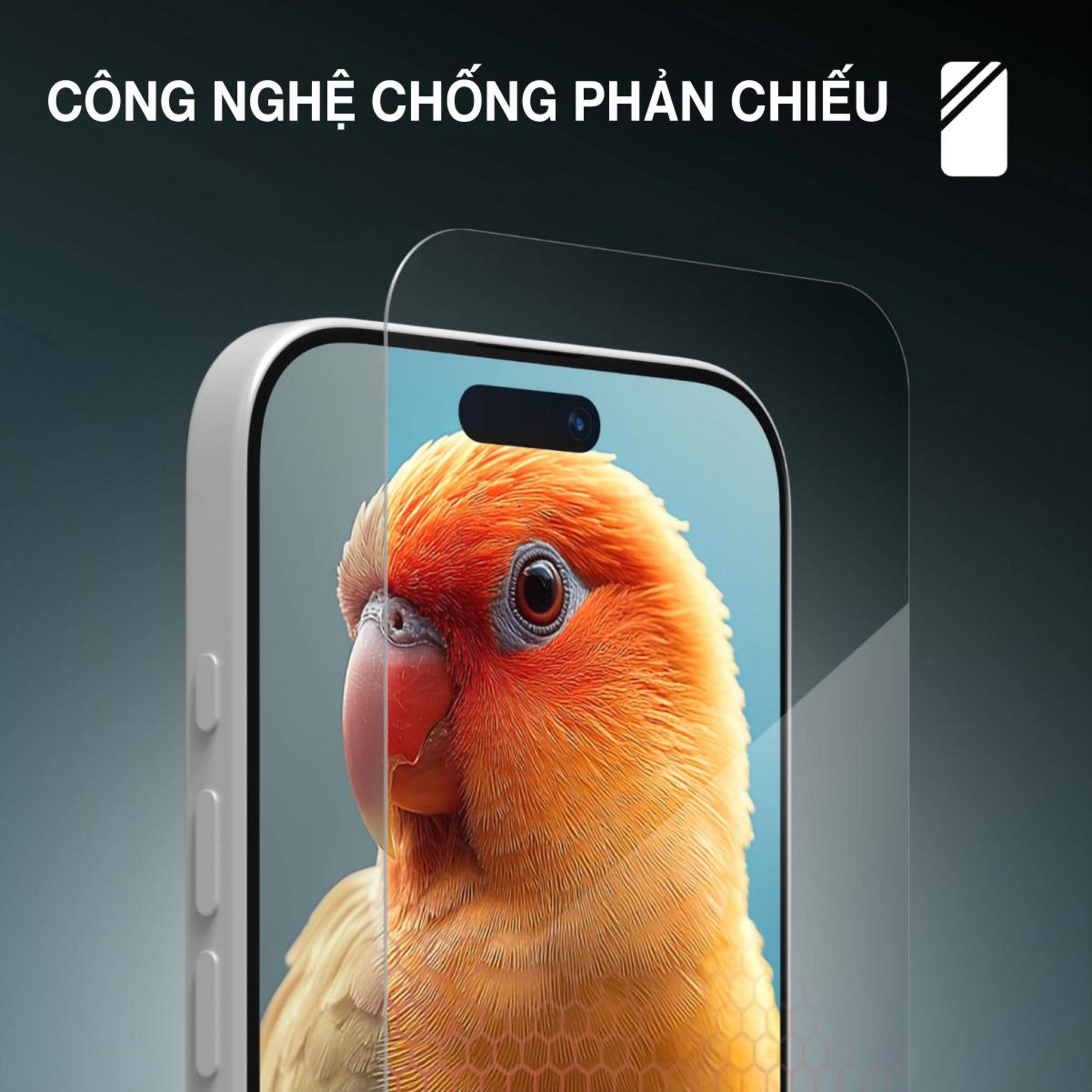 Miếng dán kính iPhone 18 Pro cường lực không viền ZAGG InvisibleShield XTR6 Màu Trắng