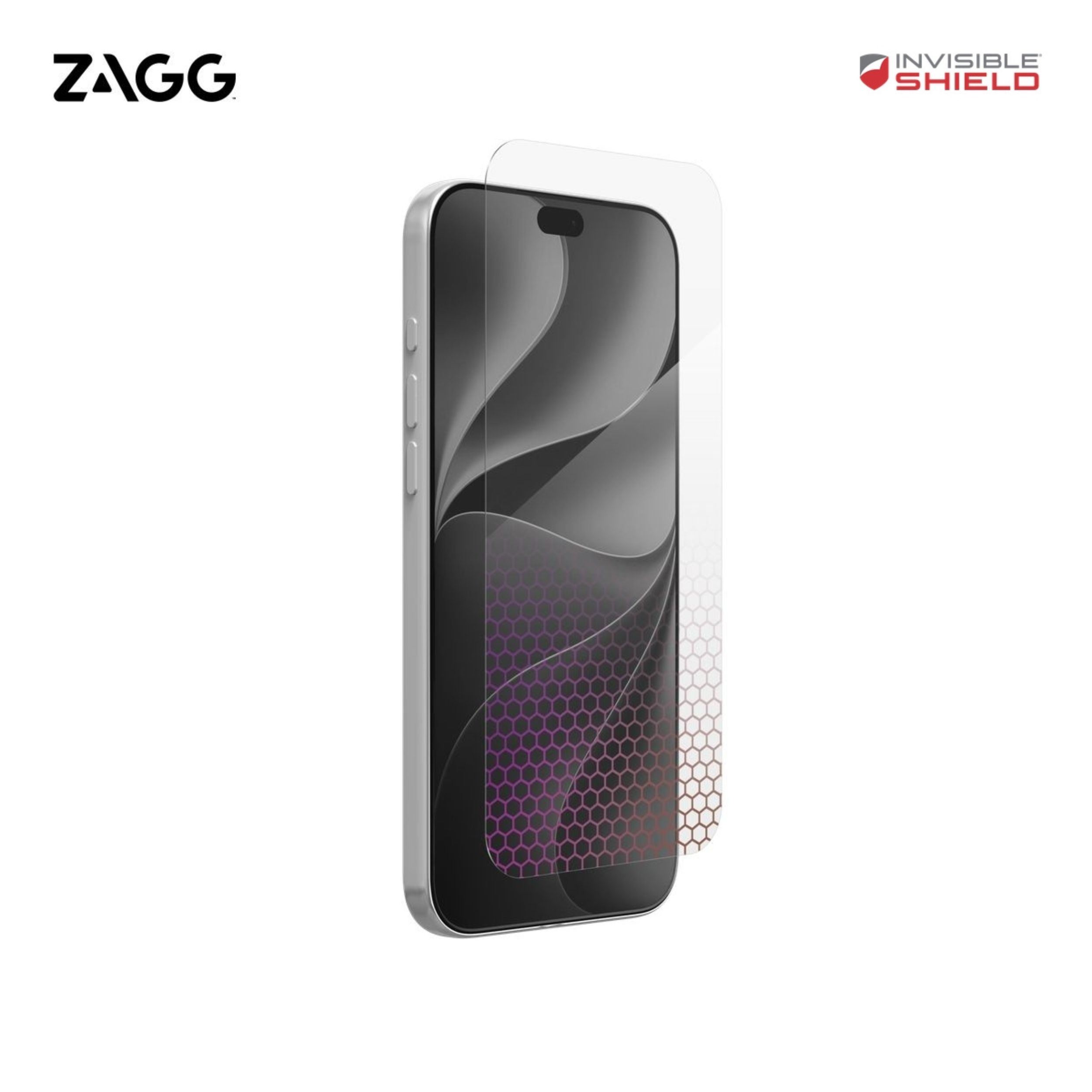 Miếng dán kính iPhone 18 Pro Max cường lực không viền ZAGG InvisibleShield XTR6 Màu Trắng