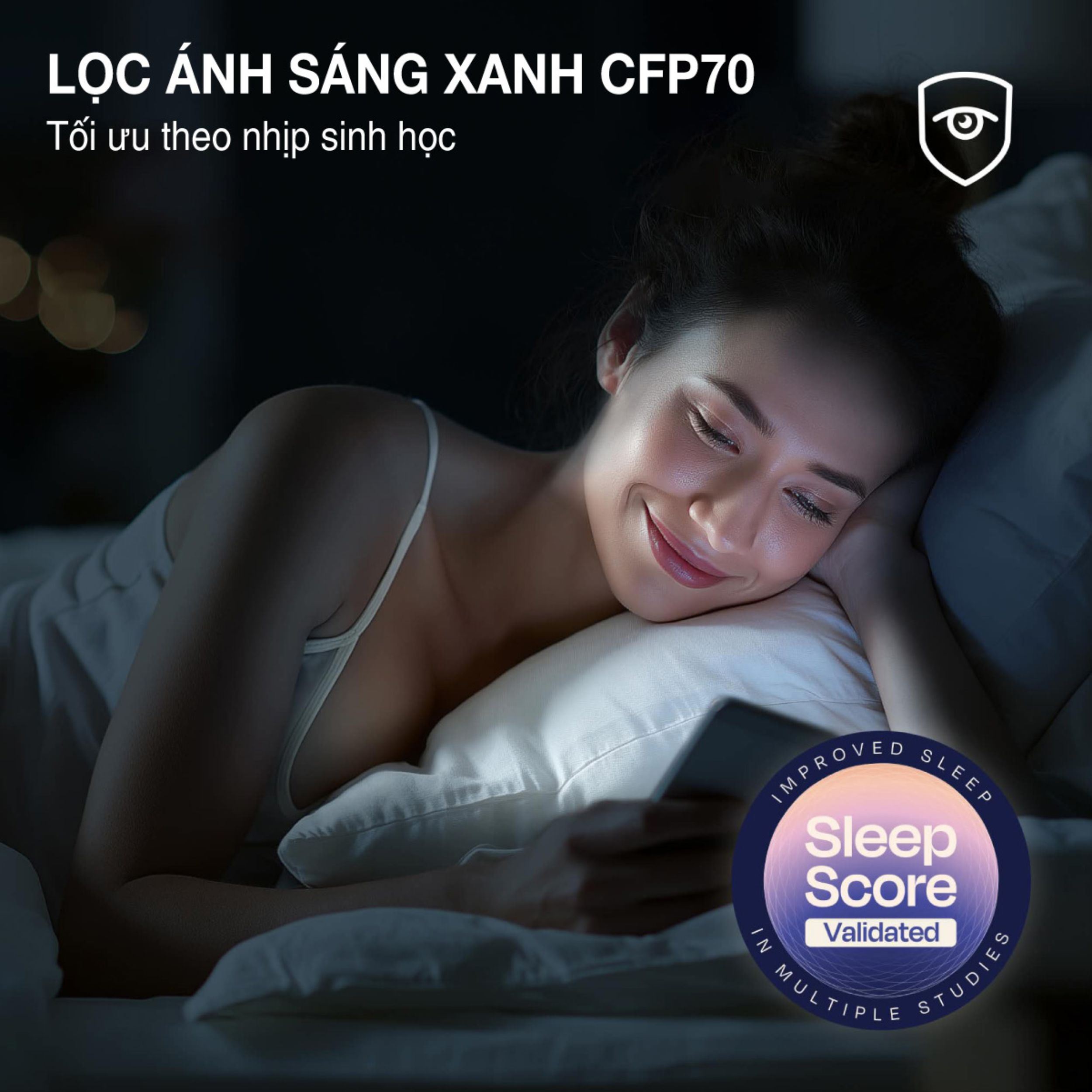 Miếng dán kính iPhone 18 Pro Max cường lực không viền ZAGG InvisibleShield XTR6 Màu Trắng