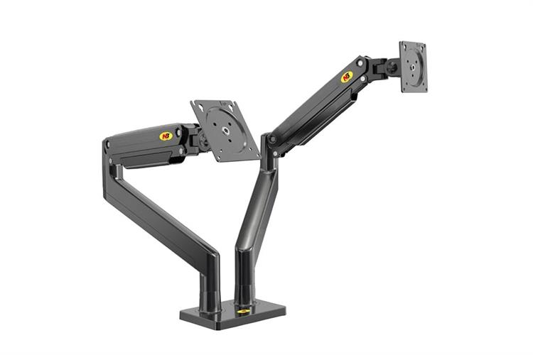 Giá treo màn hình North Bayou G35 Dual Xám Than Mờ