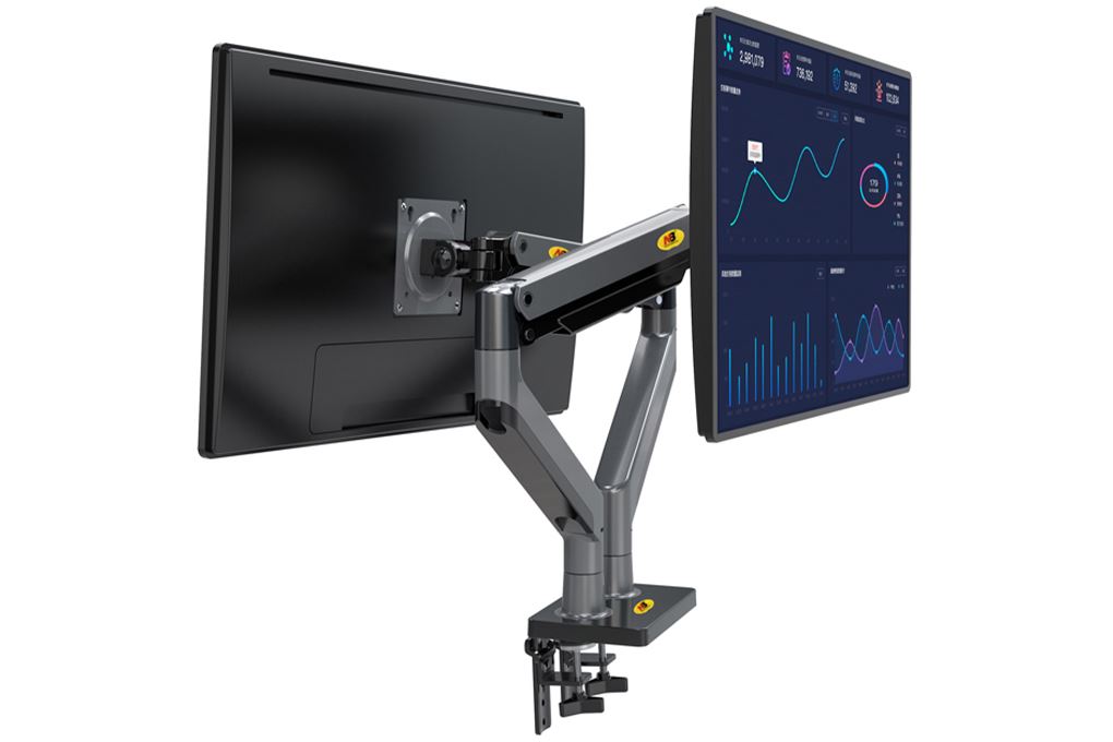 Giá treo màn hình North Bayou G35 Dual Xám Than Mờ - 4
