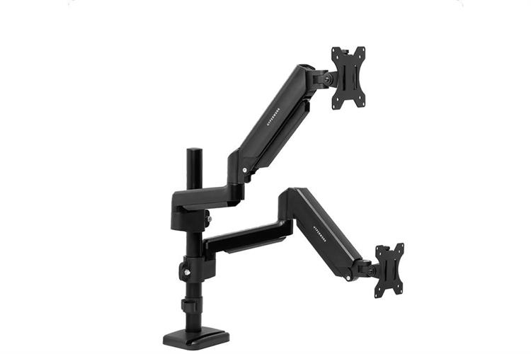 Giá treo màn hình đôi HyperWork P1 Dual HPW-DPA01 Đen