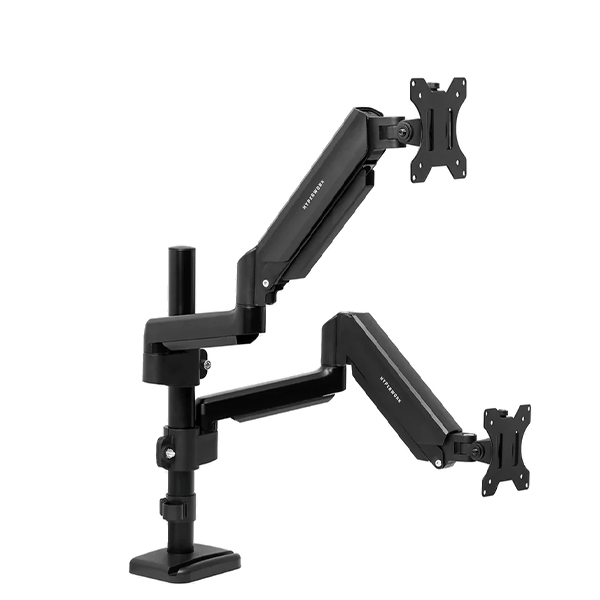 Giá treo màn hình đôi HyperWork P1 Dual HPW-DPA01 Đen