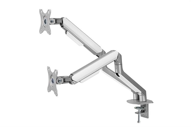 Giá treo màn hình Human Motion T6 Pro Dual 2025 HPW-T6P.Dual.2025 Màu Trắng - Xám