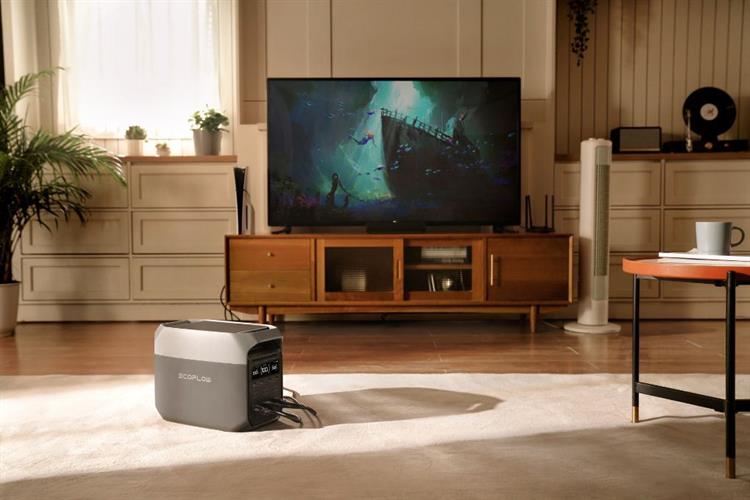 Trạm sạc di động Ecoflow 1800W/1024WH Delta 3 Màu Đen