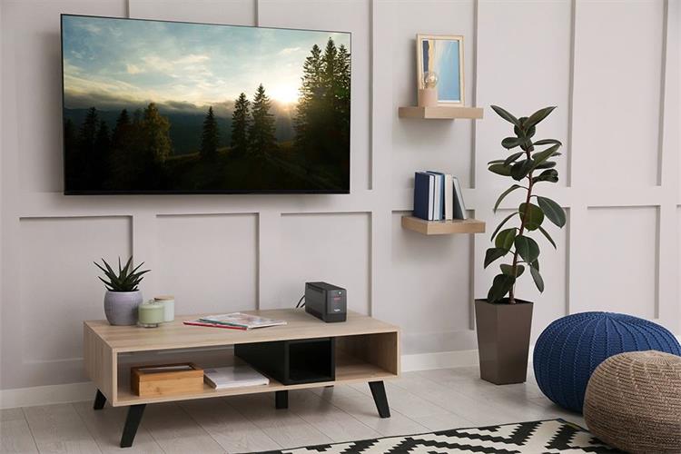 Bộ lưu điện UPS Schneider Electric Line interactive 700VA / 360W BVG700I-MSN Màu Đen