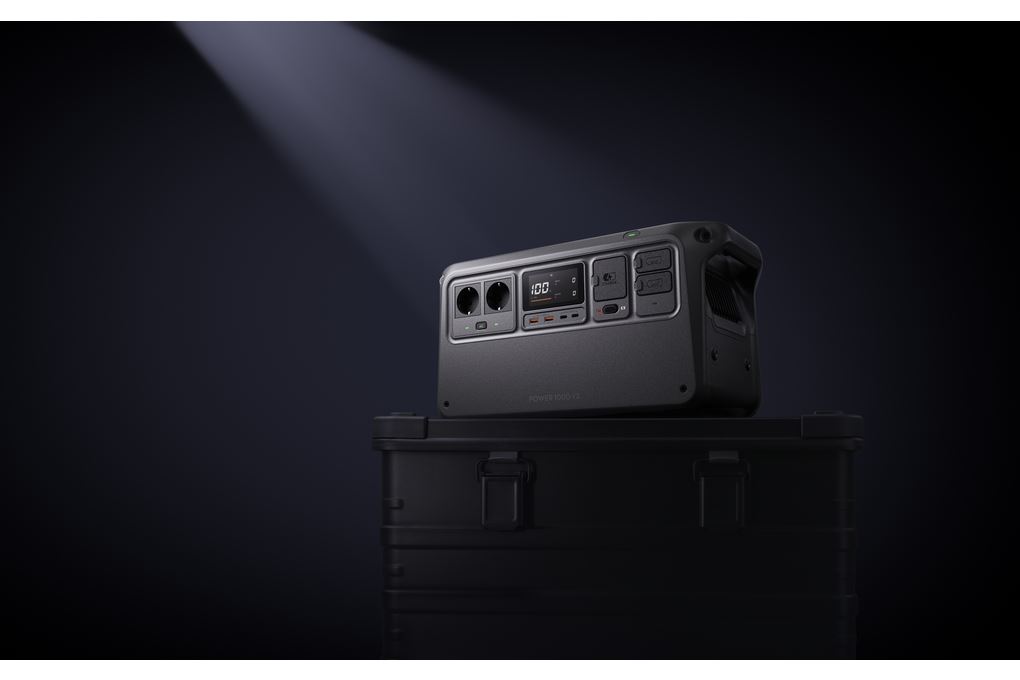 Trạm sạc di động DJI 1024Wh POWER 1000 V2 DYM1000V2H Màu Đen