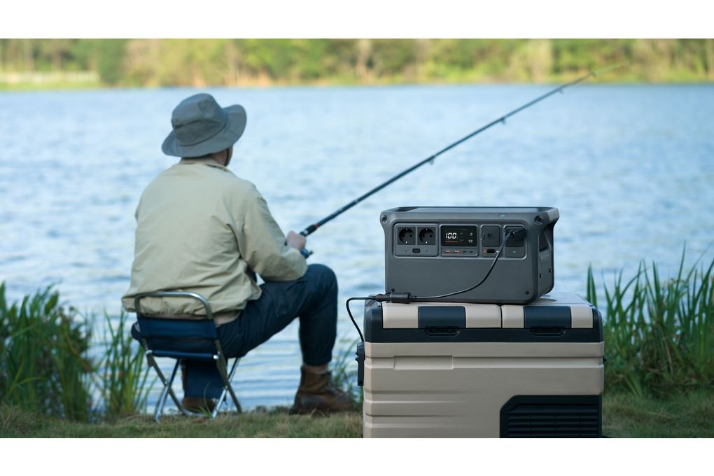 Trạm sạc di động DJI 1024Wh POWER 1000 V2 DYM1000V2H Màu Đen