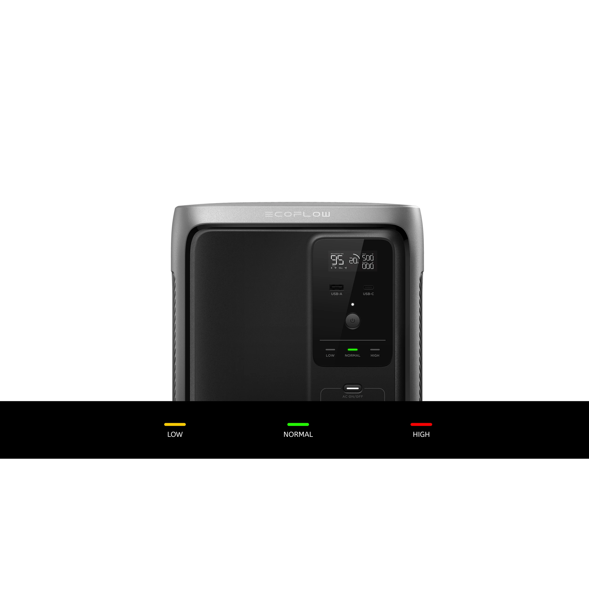 Trạm sạc di động Ecoflow 500W 960Wh Delta 3 Air 1000 Màu Đen