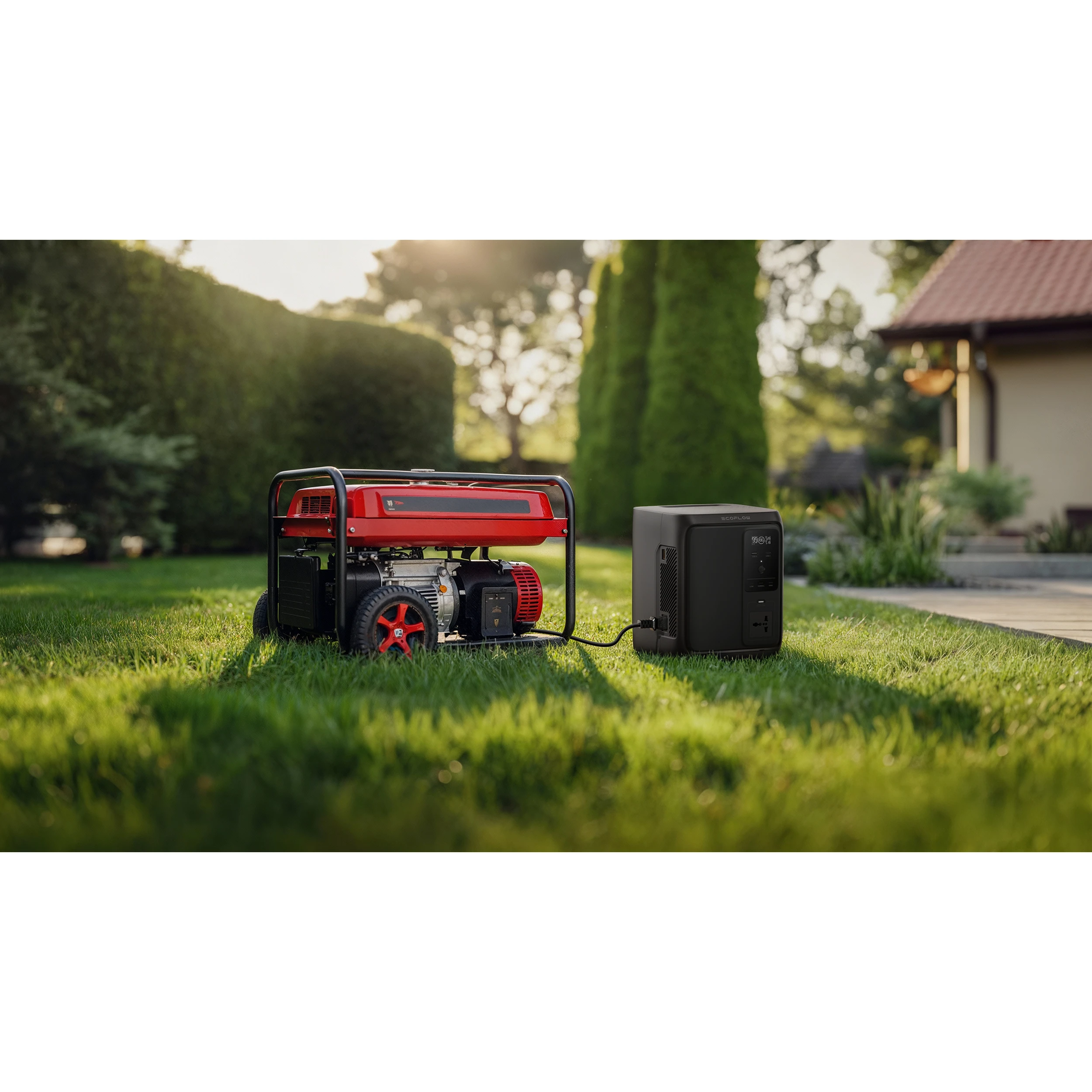 Trạm sạc di động Ecoflow 500W 960Wh Delta 3 Air 1000 Màu Đen