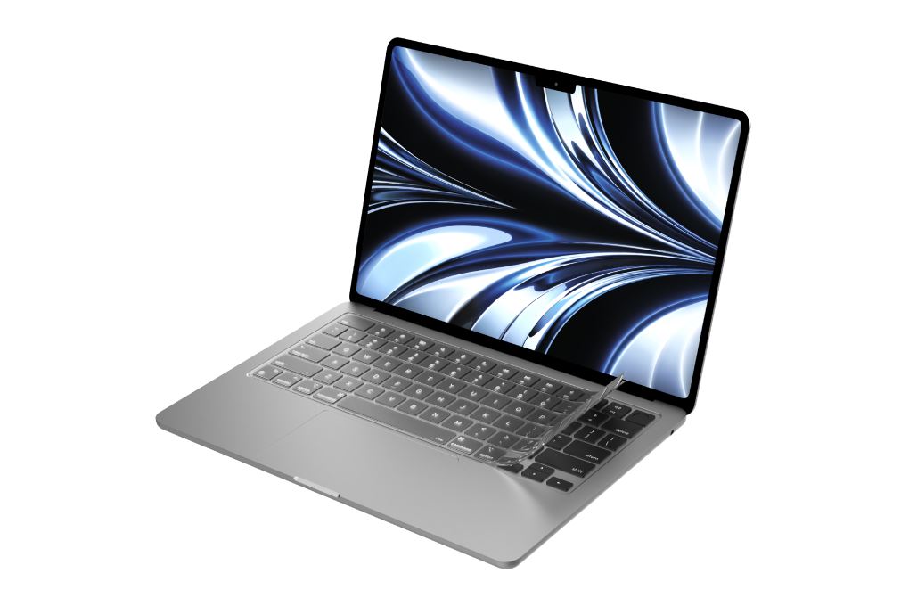 Phủ phím JCPAL Fitskin TPU Macbook Neo/Air/Pro M2-M5 Trong Suốt Màu Trắng