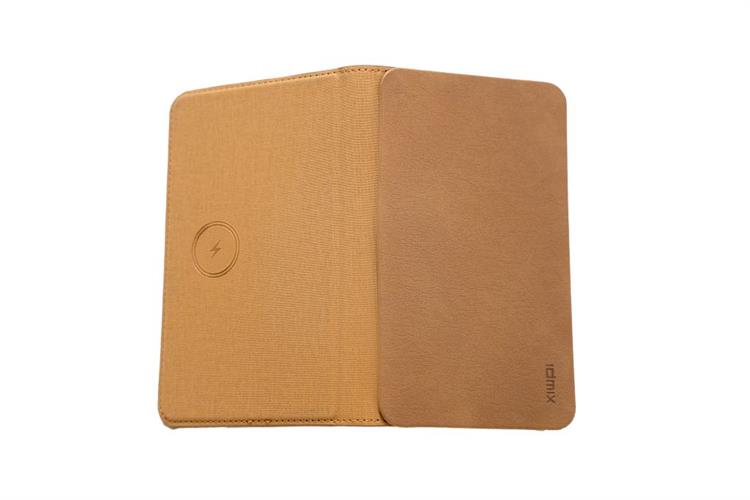 Bao da hộ chiếu IDMIX PU Màu Nâu