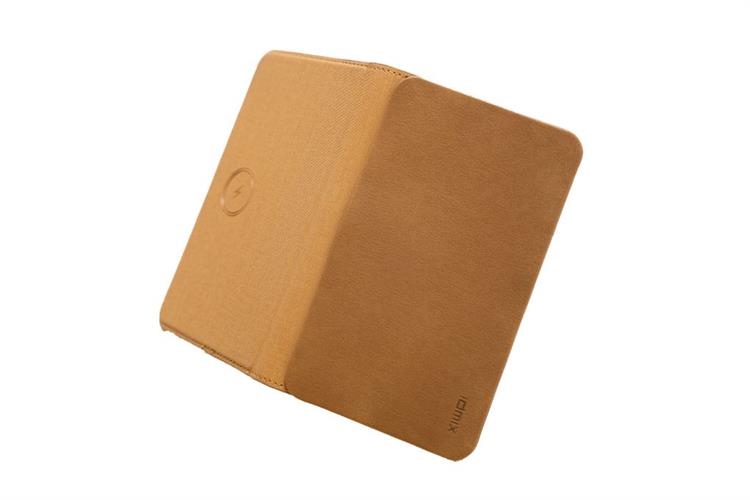 Bao da hộ chiếu IDMIX PU Màu Nâu