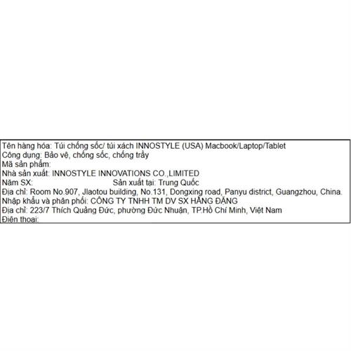 Túi đeo chéo Innostyle FlexiCarry Crossbody Sling FC22DD Màu Kem