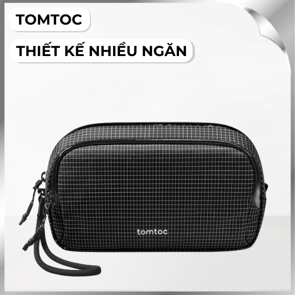 Túi đựng phụ kiện Tomtoc Premium Light-T12 Tech Organizer T12M1D2
