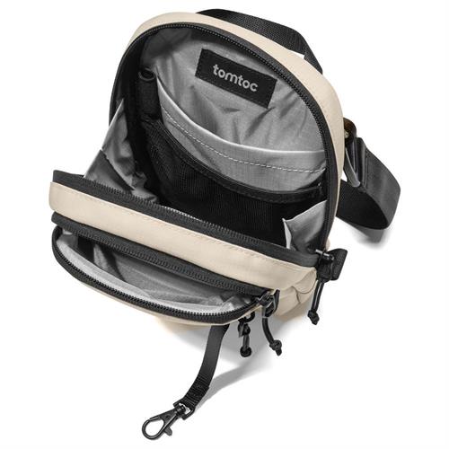 Túi đeo chéo Tomtoc Aviator-T37 Travel Crossbody T37S1K1 Màu Khaki/xanh