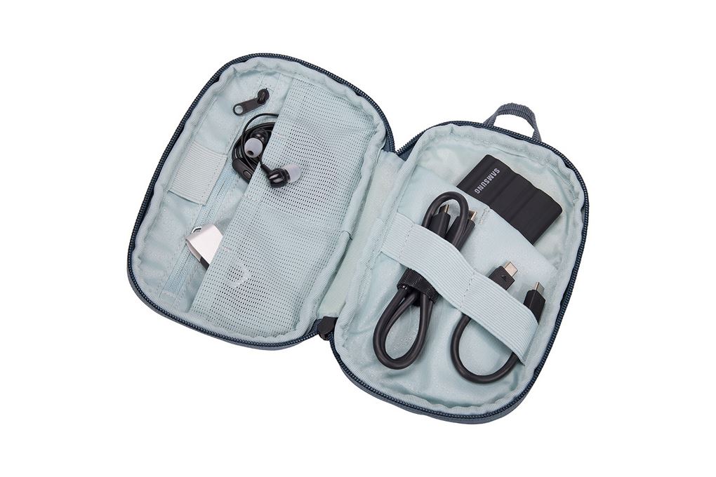 Túi phụ kiện du lịch Thule Subterra 2 PowerShuttle Mini TSPW400 Màu Xám đậm