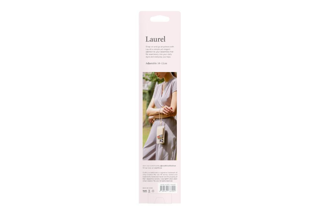 Dây Điện Thoại Đeo Tay UNIQ Coehl Laurel Universal Trắng Ngà - 3