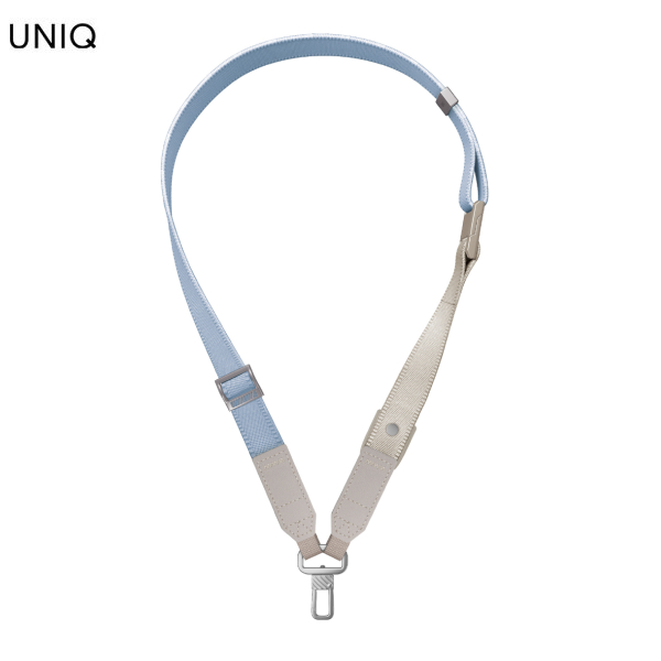 Dây Điện Thoại Đeo Chéo/Đeo Tay UNIQ VISTA DUO Xanh Dương/Be