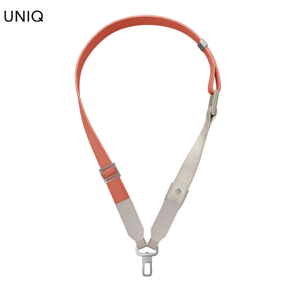 Dây Điện Thoại Đeo Chéo/Đeo Tay UNIQ VISTA DUO Đỏ/Be