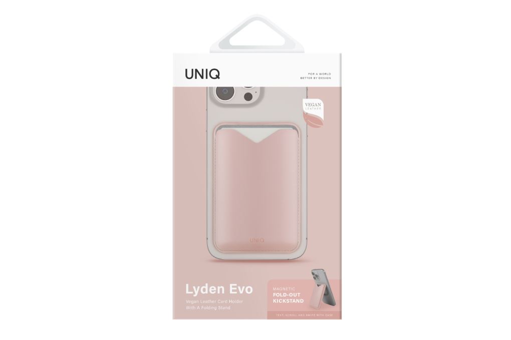 Ví đựng thẻ UNIQ Hồng LYDEN EVO MAGNETIC - 3