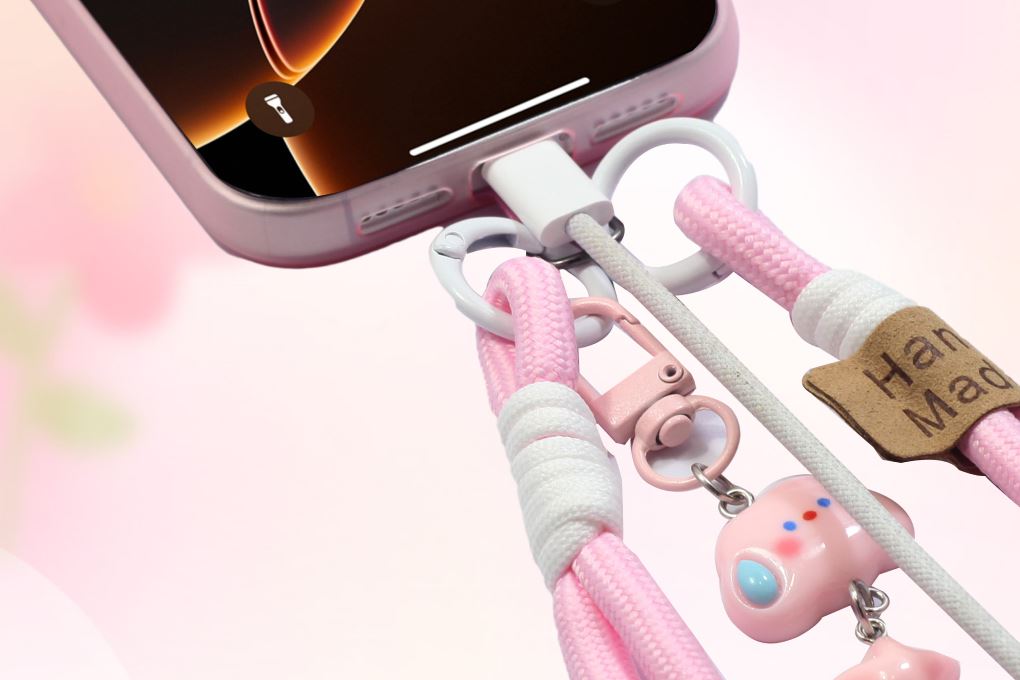 Dây Điện Thoại Đeo Tay AVA+ Hồng OCLSY-05 - 2
