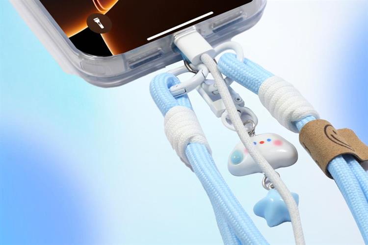 Dây Điện Thoại Đeo Tay AVA+ Xanh Dương OCLSY-05 Màu Xanh Dương