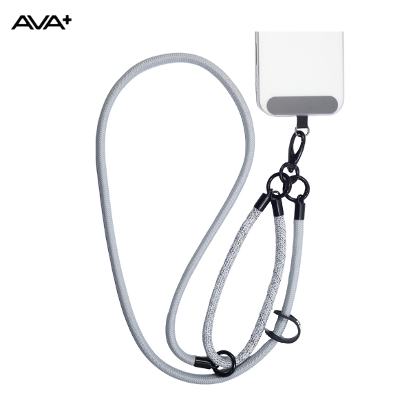 Dây Điện Thoại Đeo Chéo/Đeo Tay AVA+ Xám OCLLY-02