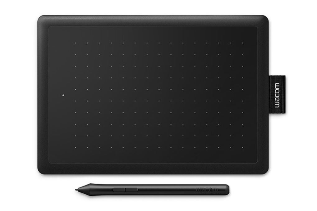 Bảng vẽ điện tử One by Wacom Small CTL-472/K0-CX Màu Đen - Đỏ