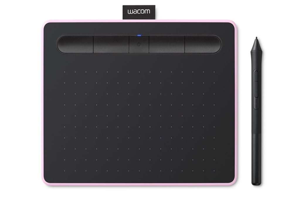 Bảng vẽ điện tử Wacom Intuos Small Bluetooth CTL-4100WL/P0-C Màu Đen hồng