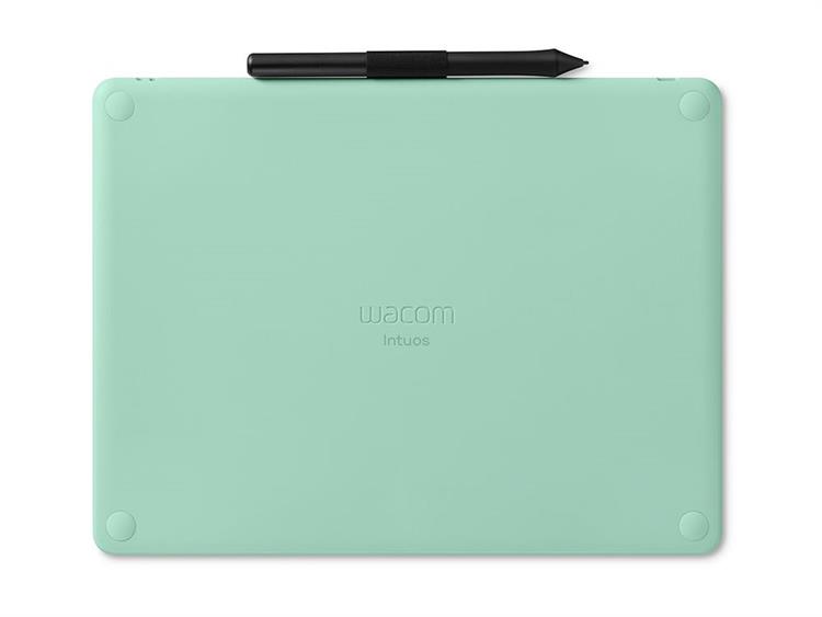 Bảng vẽ điện tử Wacom Intuos M Bluetooth CTL-6100WL/E0-C Màu Đen - Xanh lá