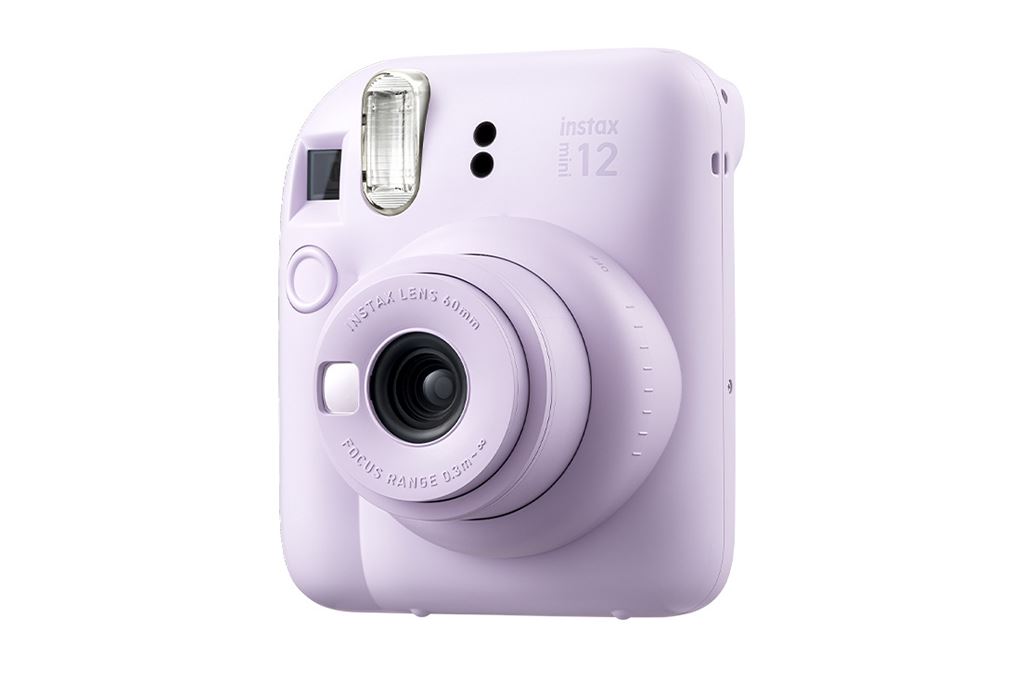 Máy chụp ảnh lấy liền Fujifilm Instax Mini 12 Tím Pastel Màu Tím nhạt