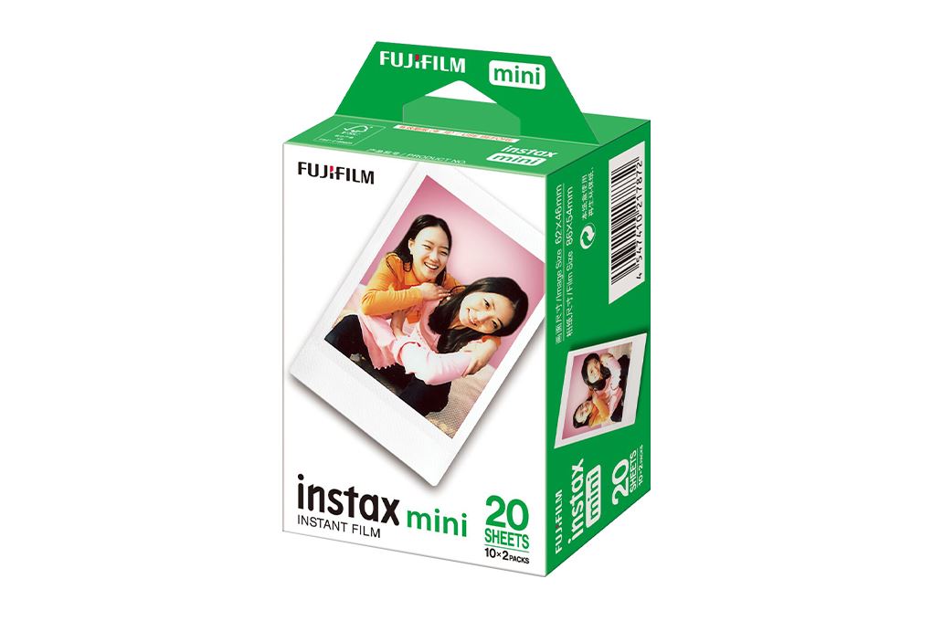 Phim chụp ảnh lấy liền Fujifilm Instax Mini Color (10x2/PK) Màu Trắng