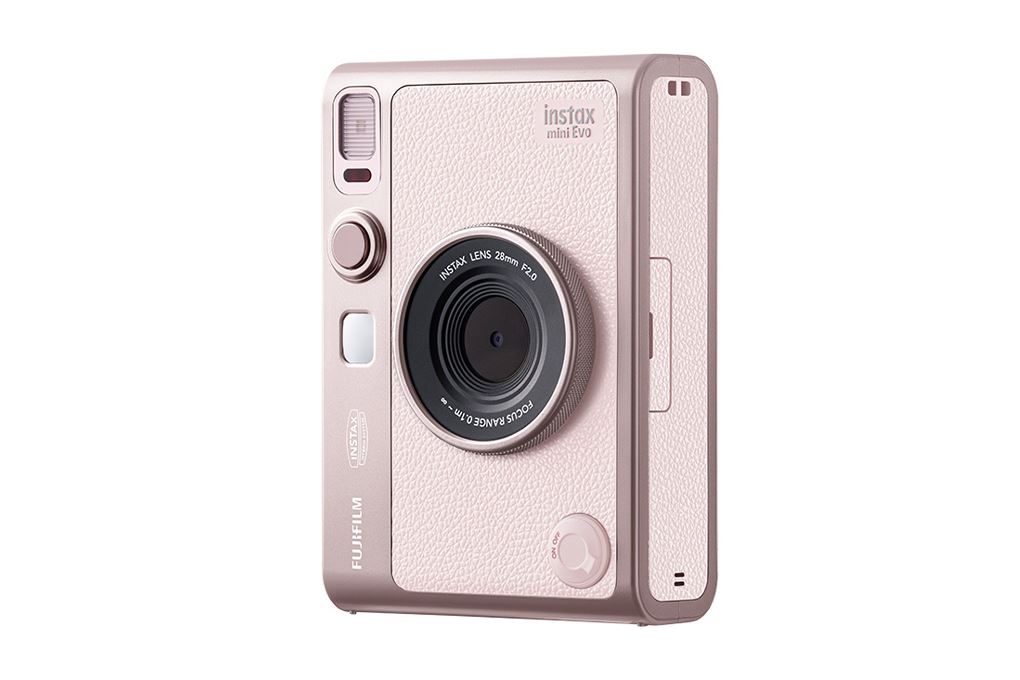 Máy chụp ảnh lấy liền Fujifilm Instax Mini Evo Hồng Màu Hồng