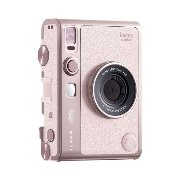 Máy chụp ảnh lấy liền Fujifilm Instax Mini Evo Hồng