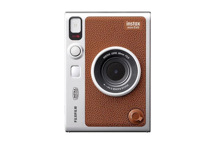 Máy chụp ảnh lấy liền Fujifilm Instax Mini Evo Nâu Màu Nâu