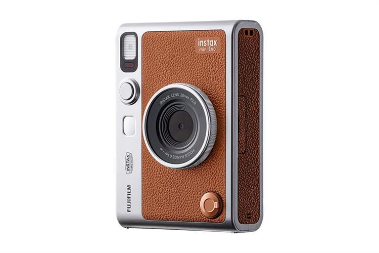Máy chụp ảnh lấy liền Fujifilm Instax Mini Evo Nâu Màu Nâu