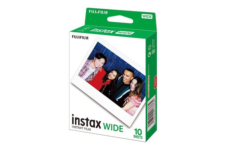 Phim chụp ảnh lấy liền Fujifilm Instax Wide 10/PK Màu Trắng