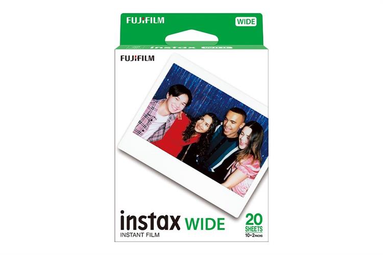 Phim chụp ảnh lấy liền Fujifilm Instax Wide WW2 (NEW) Màu Trắng