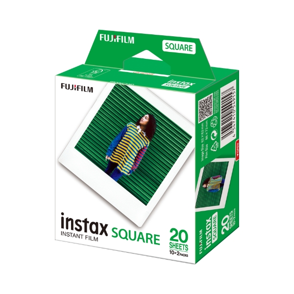 Phim chụp ảnh lấy liền Fujifilm Instax Square Plain (10x2/PK)