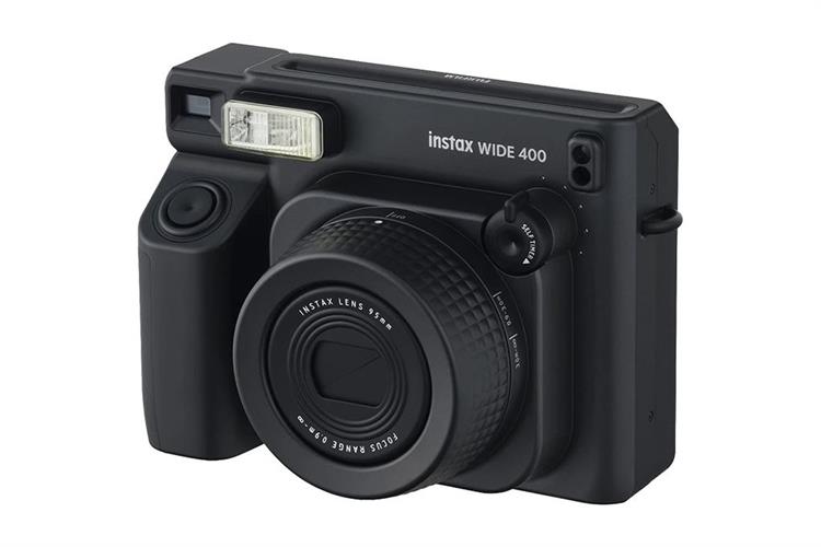 Máy chụp ảnh lấy liền Fujifilm Instax Wide 400 Đen Màu Đen