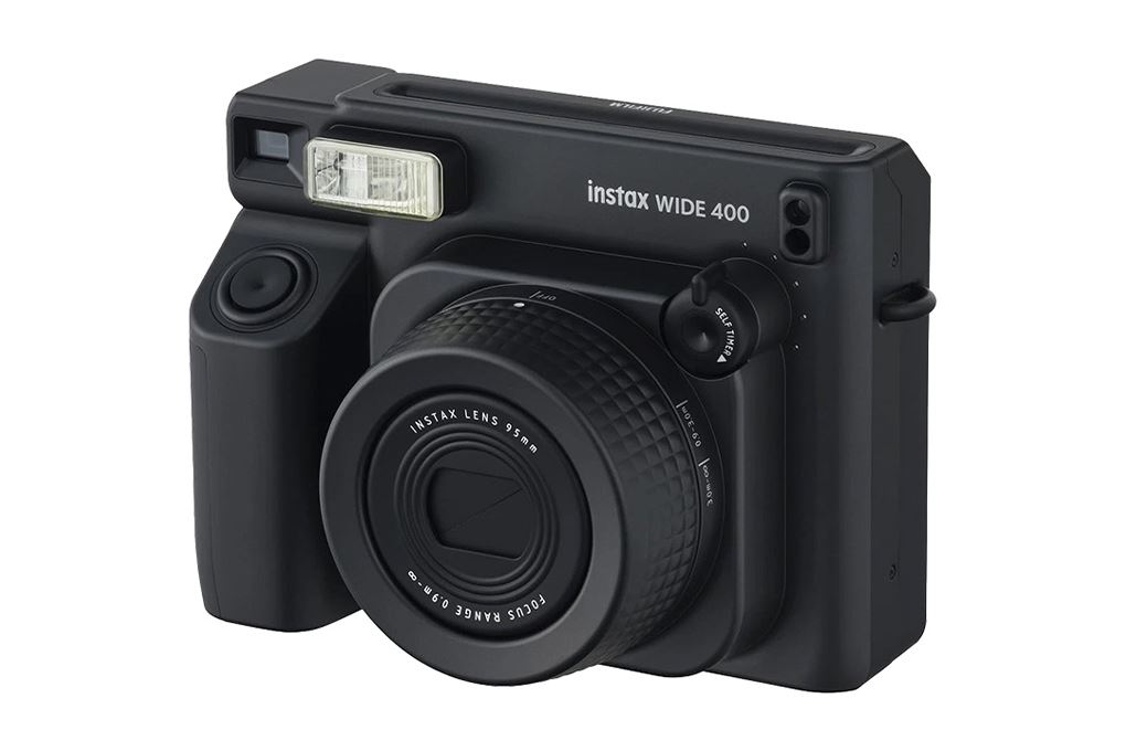 Máy chụp ảnh lấy liền Fujifilm Instax Wide 400 Đen Màu Đen